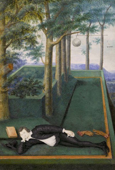 Henry Percy, 9º Conde de Northumberland, 1590-95 de Nicholas Hilliard