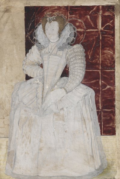 Retrato de una dama desconocida, c.1595 de Nicholas Hilliard