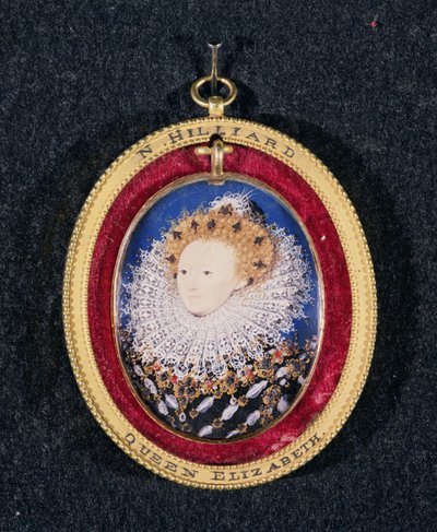 Retrato de la reina Isabel I de Nicholas Hilliard
