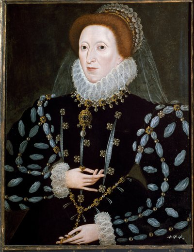 Retrato de la Reina Isabel I de Inglaterra de Nicholas Hilliard