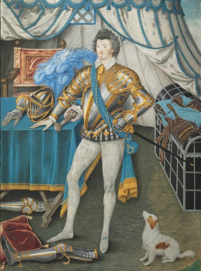 Retrato de Sir Anthony Mildmay, Caballero de Apethorpe, Northants de Nicholas Hilliard