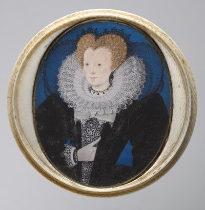 Retrato de una mujer, c.1590 de Nicholas Hilliard