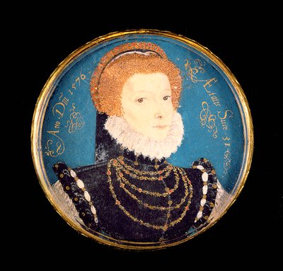 Retrato de una mujer, 1576 de Nicholas Hilliard
