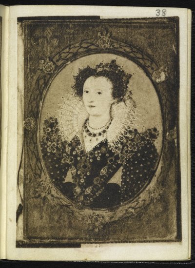 Reina Isabel I (miniatura) de Nicholas Hilliard
