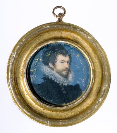 Autorretrato, 1577 de Nicholas Hilliard