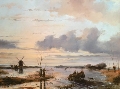 Finales de Invierno en Holanda de Nicholas Jan Roosenboom