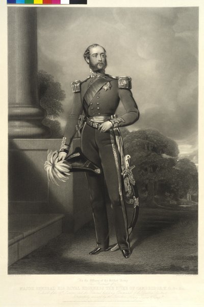 Duque de Cambridge Georg (mezzotinta) de Nicholas Joseph Crowley