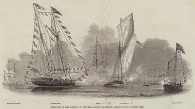 Recepción de Su Majestad por el Royal Yacht Squadron de Nicholas Matthews Condy
