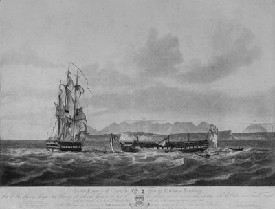 Una persecución y captura de tres días, c. 1809 de Nicholas Pocock