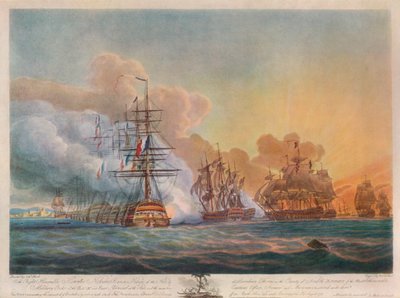 Batalla del Nilo de Nicholas Pocock