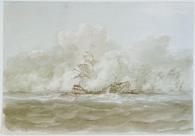 La batalla del Glorioso Primero de Junio de Nicholas Pocock