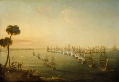 La batalla del Nilo de Nicholas Pocock