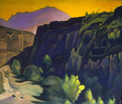 Cuevas de Ajanta, 1938 de Nicholas Roerich