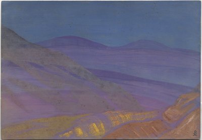 Hoja de álbum, años 1930 de Nicholas Roerich