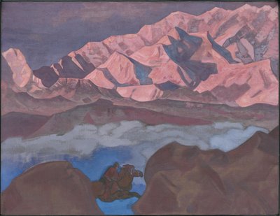 El que se apresura, serie "Su país", 1924 de Nicholas Roerich