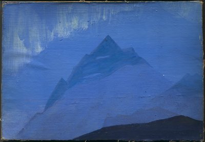 Himalayas, lluvia, 1933 de Nicholas Roerich