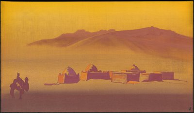 Karakirghizes, 1932 de Nicholas Roerich