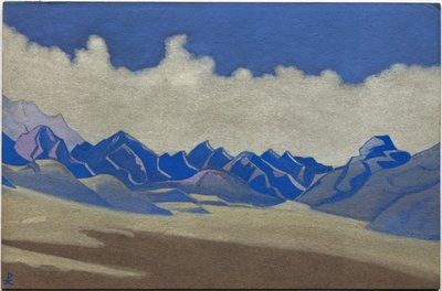 Karakoram, Camino a Turkestán, 1936 de Nicholas Roerich