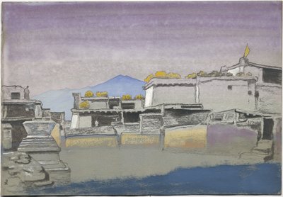 Kardang, estudio, 1932 de Nicholas Roerich
