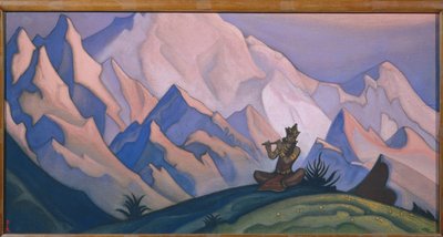 Krishna par Roerich, Nicholas (1874-1947) de Nicholas Roerich