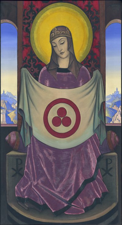 Madonna Oriflamma de Nicholas Roerich