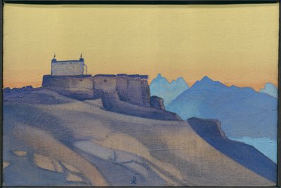 Monasterio, Sissu, 1932 de Nicholas Roerich