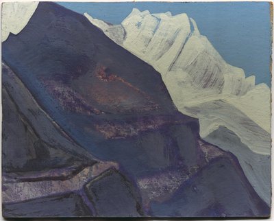 Montañas, estudio, 1933 de Nicholas Roerich