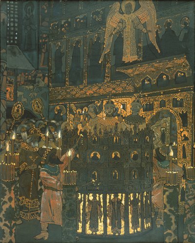 Misterio medieval en Novgorod de Nicholas Roerich