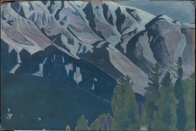Pir Panjal, de la serie del mismo título, 1925 de Nicholas Roerich