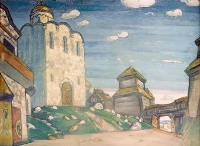 La Catedral en Putivl de Nicholas Roerich