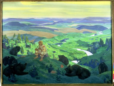 Los antepasados, 1912 de Nicholas Roerich