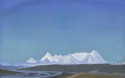 El más grande y sagrado de Tangla, 1932 de Nicholas Roerich