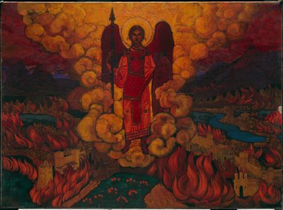 El último ángel, 1912 de Nicholas Roerich