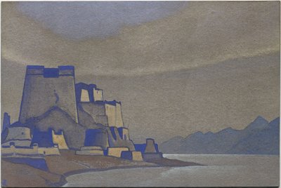Tíbet, Dzong, 1936 de Nicholas Roerich
