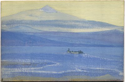 Camino tibetano, 1931 de Nicholas Roerich