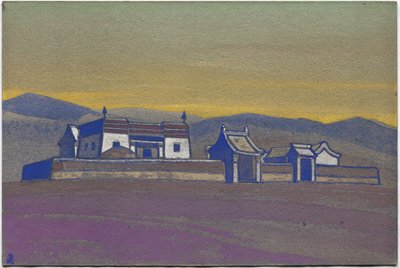 Tsagan-Kure, Mongolia Interior, 1936 de Nicholas Roerich