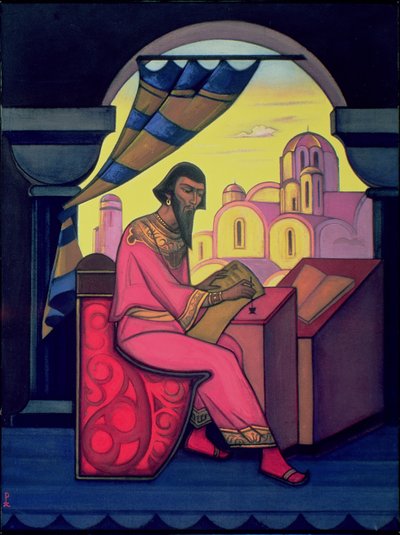 Yaroslav el Sabio de Nicholas Roerich