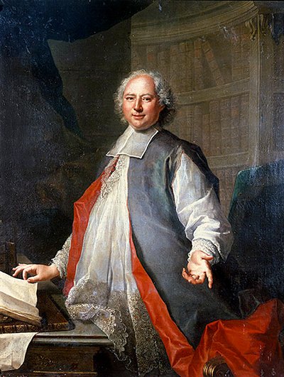 Retrato de un hombre, posiblemente Abbe Augustin-Claude Geoffroy D