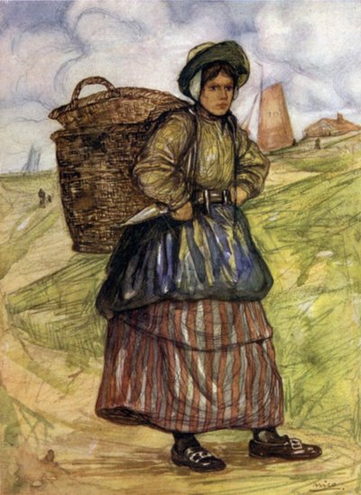 Una pescadora de Zandvoort de Nico Jungman