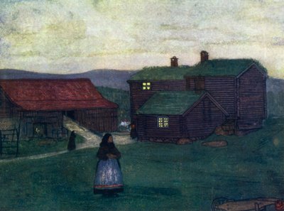 Noruega: Casas de campo construidas con postes de Nico Jungman