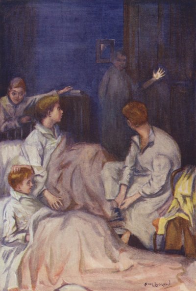 Una mano, o algo parecido, en luz pálida, apareció entonces y allí de Nicol Laidlaw