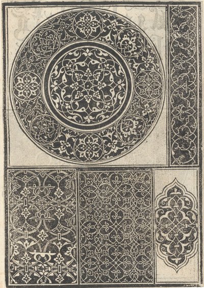 Esemplario di lavori, página 15 verso, agosto de 1529 de Nicolò Zoppino