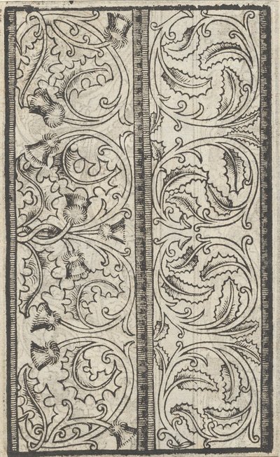 Esemplario di lavori, página 4 recto, agosto de 1529 de Nicolò Zoppino