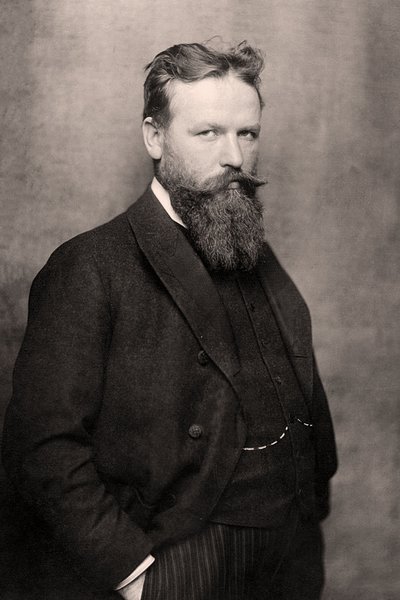 Retrato de Franz Metzner de Nicola Perscheid