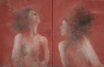 Diálogo, 2015 (óleo sobre lienzo) de Nicola Pucci