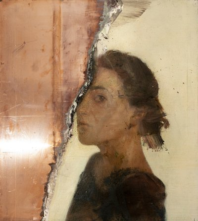Sofía, 2023 (óleo sobre cobre) de Nicola Pucci