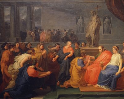 Las doce provincias del imperio rindiendo homenaje a Francisco I (Borbón), por Nicola de Laurentis (1783-1832). de Nicola de Laurentiis