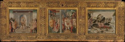 Escenas de la vida del Rey Nabucodonosor de Nicola di Maestro Antonio d