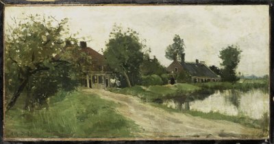 Cerca de Breukelen en el Vecht de Nicolaas Bastert