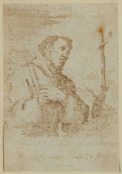 San Francisco. De un grabado supuestamente único de Murillo. de Nicolaas Henneman